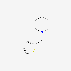 molecular formula C10H15NS B2756052 1-(Thiophen-2-ylmethyl)piperidine CAS No. 91253-06-4