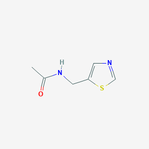 molecular formula C6H8N2OS B2756084 N-(1,3-thiazol-5-ylmethyl)acetamide CAS No. 1597981-65-1