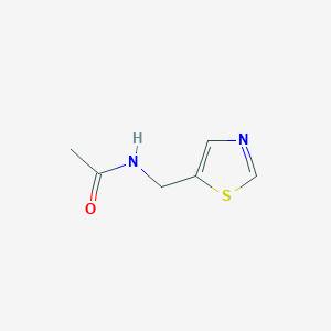 N-(1,3-thiazol-5-ylmethyl)acetamide