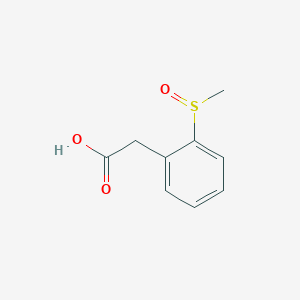 2-(2-Methanesulfinylphenyl)acetic acid