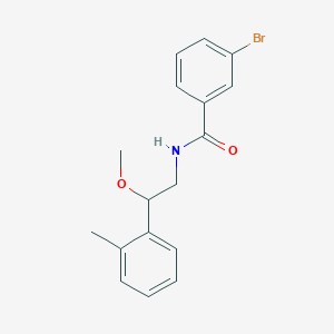3-bromo-N-(2-methoxy-2-(o-tolyl)ethyl)benzamide