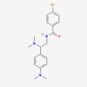 4-bromo-N-[2-(dimethylamino)-2-[4-(dimethylamino)phenyl]ethyl]benzamide