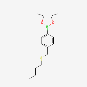 4-(S-Butylthiomethyl)phenylboronic acid, pinacol ester
