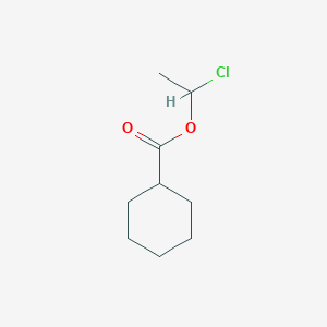 molecular formula C9H15ClO2 B2756257 1-Chloroethyl Cyclohexanecarboxylate CAS No. 58304-47-5