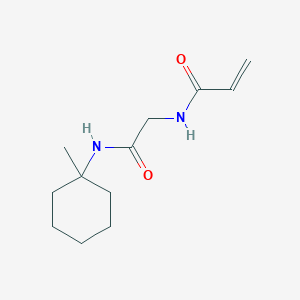 N-[2-[(1-methylcyclohexyl)amino]-2-oxoethyl]prop-2-enamide