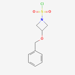3-Phenylmethoxyazetidine-1-sulfonyl chloride