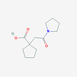 1-(2-Oxo-2-pyrrolidin-1-YL-ethyl)-cyclopentanecarboxylic acid