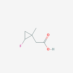 2-(2-Fluoro-1-methylcyclopropyl)acetic acid