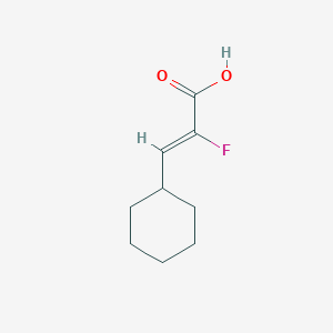 3-Cyclohexyl-2-fluoroacrylic acid