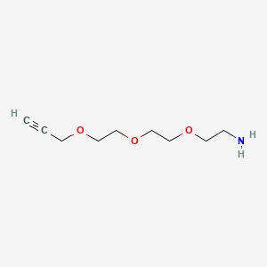 molecular formula C9H17NO3 B2756466 Propargyl-PEG3-amine CAS No. 932741-19-0
