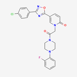 6-(4-hydroxyphenyl)-3-(4-methylphenyl)-2H-pyrazolo[3,4-b]pyridine-4-carboxylic acid