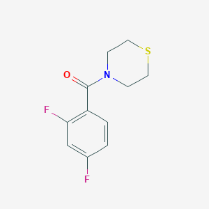 (2,4-Difluorophenyl)-thiomorpholin-4-ylmethanone