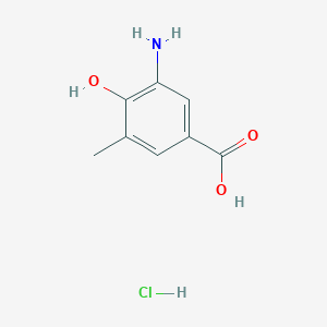 3-Amino-4-hydroxy-5-methylbenzoic acid hydrochloride