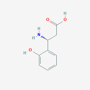 molecular formula C9H11NO3 B2756618 (R)-3-Amino-3-(2-hydroxyphenyl)propanoic acid CAS No. 708973-31-3