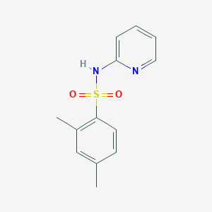molecular formula C13H14N2O2S B275665 2,4-dimethyl-N-pyridin-2-ylbenzenesulfonamide 