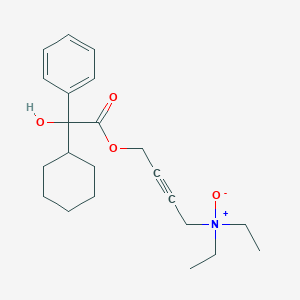 molecular formula C22H31NO4 B027567 奥昔布宁 N-氧化物 CAS No. 80976-68-7