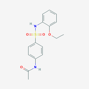 N-[4-[(2-ethoxyphenyl)sulfamoyl]phenyl]acetamide