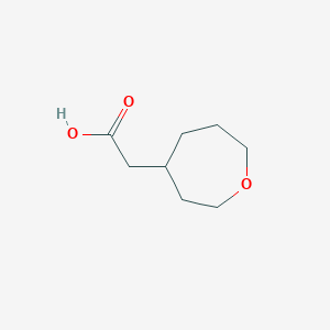 2-(Oxepan-4-yl)acetic acid