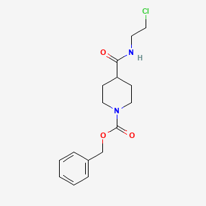 Benzyl 4-(2-chloroethylcarbamoyl)piperidine-1-carboxylate