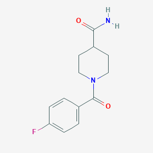 1-(4-Fluorobenzoyl)piperidine-4-carboxamide