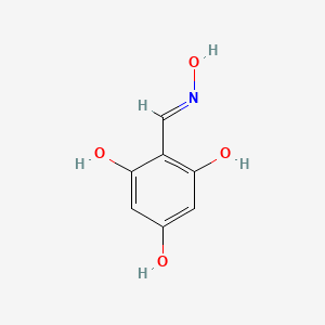 molecular formula C7H7NO4 B2756788 2,4,6-Trihydroxybenzaldehyde oxime CAS No. 2059178-05-9
