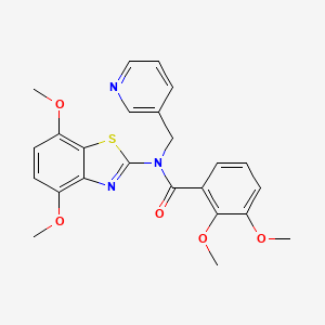 N-(4,7-dimethoxybenzo[d]thiazol-2-yl)-2,3-dimethoxy-N-(pyridin-3-ylmethyl)benzamide