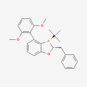 (2R,3R)-2-Benzyl-3-(tert-butyl)-4-(2,6-dimethoxyphenyl)-2,3-dihydrobenzo[d][1,3]oxaphosphole