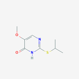 2-(Isopropylsulfanyl)-5-methoxy-4-pyrimidinol
