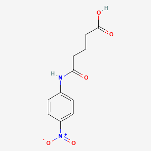 4-[(4-nitrophenyl)carbamoyl]butanoic Acid