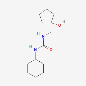 1-Cyclohexyl-3-((1-hydroxycyclopentyl)methyl)urea