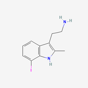 2-(7-iodo-2-methyl-1H-indol-3-yl)ethanamine