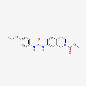 methyl 7-(3-(4-ethoxyphenyl)ureido)-3,4-dihydroisoquinoline-2(1H)-carboxylate