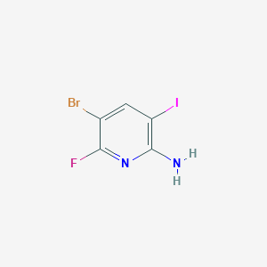 5-Bromo-6-fluoro-3-iodopyridin-2-amine