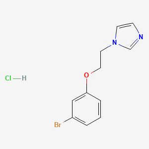 1-[2-(3-Bromophenoxy)ethyl]-1h-imidazole hydrochloride