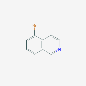 molecular formula C9H6BrN B027571 5-溴异喹啉 CAS No. 34784-04-8
