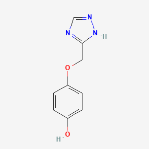 4-((4H-1,2,4-Triazol-3-yl)methoxy)phenol