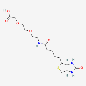 Biotinyl-8-amino-3,6-dioxaoctanoic acid