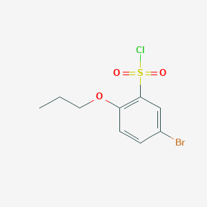 5-Bromo-2-propoxy-benzenesulfonylchloride