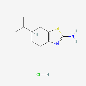 6-Isopropyl-4,5,6,7-tetrahydrobenzo[d]thiazol-2-amine hydrochloride