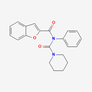 N-(benzofuran-2-carbonyl)-N-phenylpiperidine-1-carboxamide