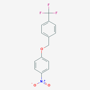 1-Nitro-4-{[4-(trifluoromethyl)benzyl]oxy}benzene