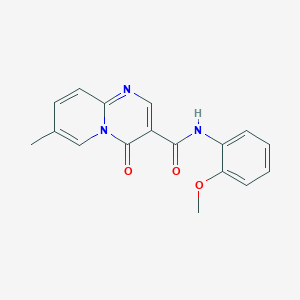 N-(2-methoxyphenyl)-7-methyl-4-oxo-4H-pyrido[1,2-a]pyrimidine-3-carboxamide