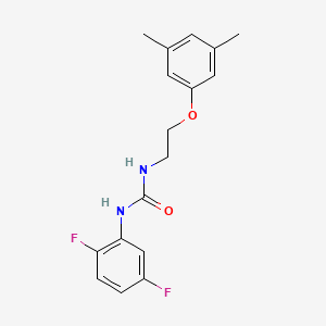 1-(2,5-Difluorophenyl)-3-(2-(3,5-dimethylphenoxy)ethyl)urea