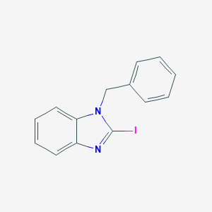 molecular formula C14H11IN2 B275745 1-benzyl-2-iodo-1H-benzimidazole 