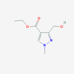 Ethyl 3-(hydroxymethyl)-1-methylpyrazole-4-carboxylate