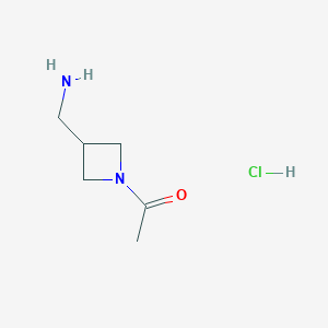 1-(3-(Aminomethyl)azetidin-1-yl)ethanone hydrochloride