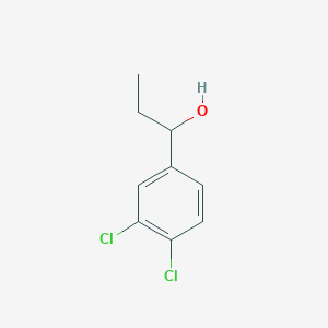 molecular formula C9H10Cl2O B2757489 1-(3,4-二氯苯基)-1-丙醇 CAS No. 53984-12-6
