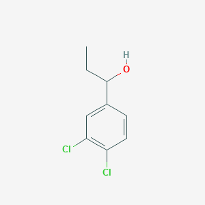 molecular formula C9H10Cl2O B2757489 1-(3,4-Dichlorophenyl)propan-1-ol CAS No. 53984-12-6