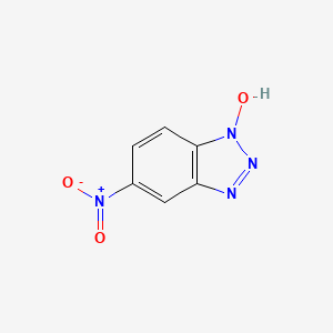 molecular formula C6H4N4O3 B2757499 5-nitro-1H-1,2,3-benzotriazol-1-ol CAS No. 64352-55-2