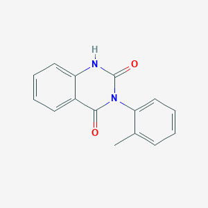 molecular formula C15H12N2O2 B2757574 3-(2-methylphenyl)-1H-quinazoline-2,4-dione CAS No. 2603-56-7